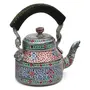 Handpainted Tea Kettle Steel Elegance, 4 image