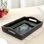 Hand Painted Tray Black
