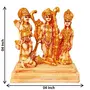 Marble Look Hindu God Shri Ram Darbar Statue Lord Rama Sita Laxman and Hanuman, 2 image
