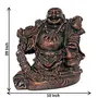 God Laughing Buddha Vastu Statue Home Decor Gift Item(H-23 cm), 2 image