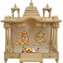 Combo 2 Statue Om & Ma Durga Idol PujaMandir Showpiece/Home Temple & Car Dash Board Showpiece Statue Gift Item, 4 image
