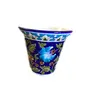 Pottery Decorative-Handcrafted & Painted Floral Planter Vase, 3 image