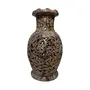 Stone Flower Vase Carved (8cm x8cm x15cm), 2 image