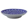 Ceramic Art Pottery Ceramic Decorative Wall (Blue 15 cm x 15 cm x 3 cm), 3 image