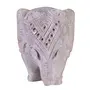 Soap Stone threecut Elephant (Trunk Down) (9.5cm x6cm x8cm), 2 image