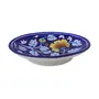 Indian Blue Art Pottery Ceramic Soap Dish (12.5 cm x 10 cm x 3 cm Sky Blue IBAP33), 2 image