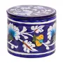 Decorative-Handcrafted & Painted Floral Sugar Pot, 4 image