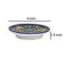 Ceramic Wall Decorations Pottery Plates (Blue), 2 image