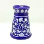 Blue Art Pottery Ceramic Decorative Blue Colour Oil Diffusers (11 cm x 8.50 cm x 6 cm), 4 image