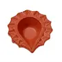 Terracotta eco haat Set of 11 Traditional Handmade Earthen Clay/Terracotta Decorative Dipawali/Diwali Diya/Oil Lamps for Pooja/Puja to Brighten Your Home This Diwal (randomaly Diya), 6 image
