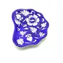 Blue Art Pottery Ceramic Soap Dish, 2 image