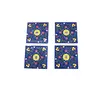 Ceramic Handmade Tiles for Wall (4 x 4-inch) - Pack of 4 (Blue), 2 image