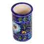 Blue Art Pottery Ceramic Decorative Vase, 2 image
