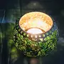 R.V.Crafts Ceramic Candle Tea Light Holders With Tea Lights, 2 image