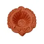 Terracotta eco haat Set of 11 Traditional Handmade Earthen Clay/Terracotta Decorative Dipawali/Diwali Diya/Oil Lamps for Pooja/Puja to Brighten Your Home This Diwal (randomaly Diya), 2 image
