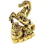 Vastu Very Lucky Single Horse Idol Small Size - Gold Colour (6 cm), 3 image