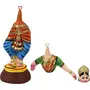 Tanjore Lady Bharatanatyam Dancing Golu Doll, 4 image