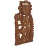 Brown Wooden Wall Hanging - Set of 2, 4 image