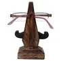 Handmade Wooden Nose Shaped Spectacle Holder, 4 image