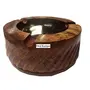 Wooden Antique Ashtray with Beautifully Handicrafts Design, 4 image