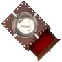 Wooden Antique Ashtray with Cig. Case, 4 image