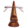 Beautiful Unique Hand Carved Rosewood Nose-Shaped Eyeglass Spectacle Holder (Set of 3), 2 image