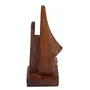 Unique Hand Carved Rosewood Nose-Shaped Eyeglass Spectacle Holder Family Pack (Set of 4), 3 image