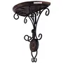 Handicrafted Beautiful Wood & Wrought Iron Fancy Wall Bracket/Shelve for Living Room Decoration, 4 image