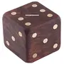 Wooden Paper Weight Dice Model Home Office Decor Handicraft Gift Item, 2 image