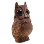 Wooden Owl Eyeglass Spectacle Holder Handmade Stand for Office Desk Home Decor Gifts, 4 image