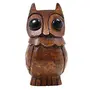 Wooden Owl Eyeglass Spectacle Holder Handmade Stand for Office Desk Home Decor Gifts, 2 image