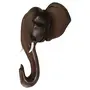 Handmade Elephant Head Handicraft (Carved from Mahogany Wood) 10 Inches, 3 image
