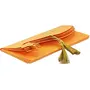 Recycled Paper Handmade Gifting (Sagan) Envelopes-Designer-Orange (Pack of 5 Envelopes), 2 image