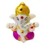 India Resine Diamond Studded Car Dashboard Ganesha Showpiece I Vinayaka Showpiece I Car Dashboard Showpiece I Ganesha Idols, 3 image