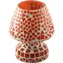 Glass Mosaic Table Lamp Orange Color -1, 2 image