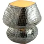 Dazzling Glass Table Mosaic Handcrafted Lamp Brown Color -36, 2 image