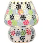 Glass Mosaic Table Lamp Multi Color G-92, 2 image