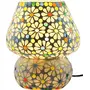 Glass Mosaic Table Lamp Multi Color - G-144, 3 image