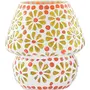 Glass Mosaic Table Lamp Multi Color G-81, 3 image