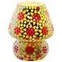 Glass Mosaic Table Lamp Multi Color - G-115, 3 image