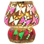 Glass Mosaic Table Lamp Multi Color G-91, 2 image