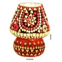Glass Mosaic Table Lamp Multi Color - G-111, 2 image