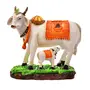 Cow and Calf Polyresine Idol (23.01 cm x 14 cm x 19.99 cm), 2 image