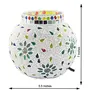 Glass Mosaic Table Lamp Multi Color - G-135, 2 image