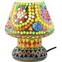 Glass Mosaic Table Lamp Multi Color - G-133, 3 image