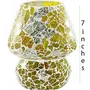 Glass Mosaic Table Lamp Multi Color - G-101, 2 image