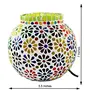 Glass Mosaic Table Lamp Multi Color - G-136, 2 image