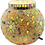 Glass Mosaic Table Lamp Multi Color - G-135, 3 image