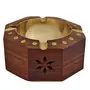 Handmade Wooden Hexagon Shaped Home and Office Ashtray for Cigar and Cigarettes, 2 image