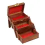 Wooden Jewellery Jewel Boxes Storage Box Organizer Gift Box for Women - Dimension - 5 x 5 x 3.5 Inch, 3 image